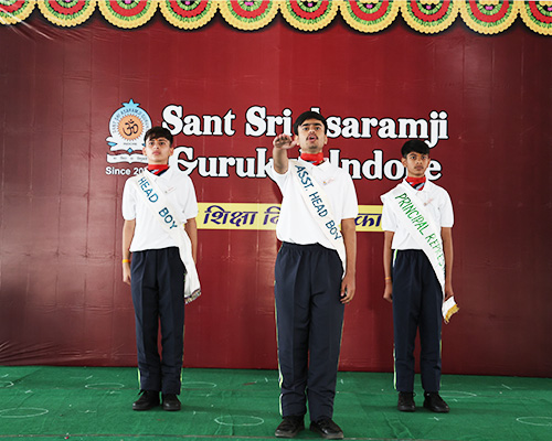 Student Council - Sant Sri Asaramji Gurukul Indore official Website