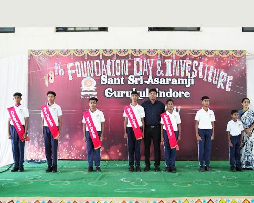 Student Council - Sant Sri Asaramji Gurukul Indore official Website
