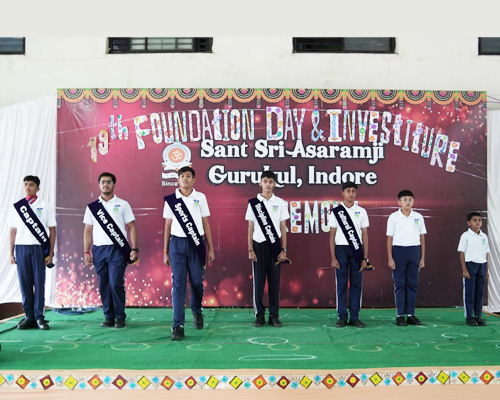 Student Council - Sant Sri Asaramji Gurukul Indore official Website