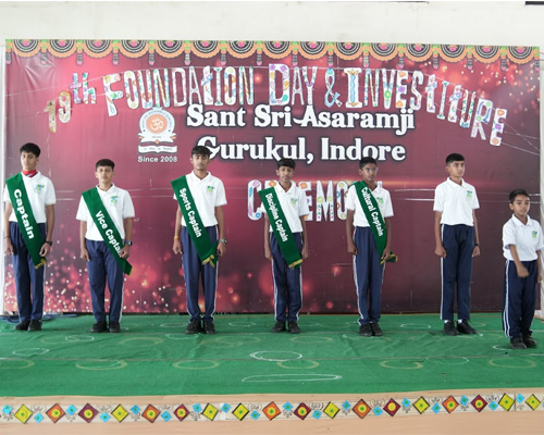 Student Council - Sant Sri Asaramji Gurukul Indore official Website